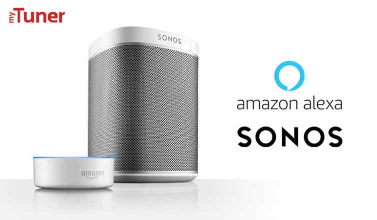 Alexa and Sonos play myTuner Radio!